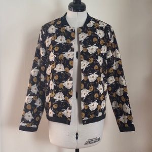 FRNCH floral bomber jacket